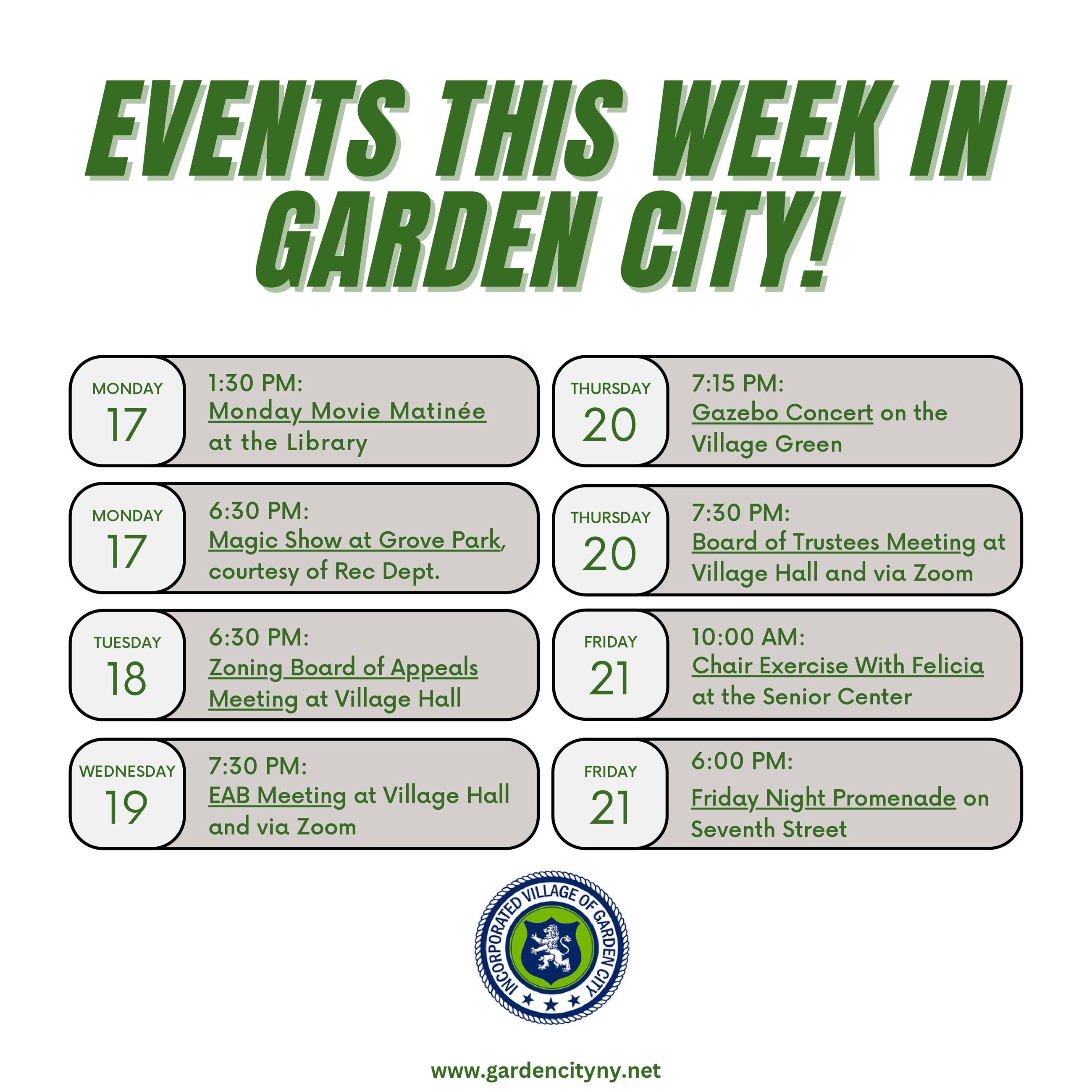 event listings 7.14.23