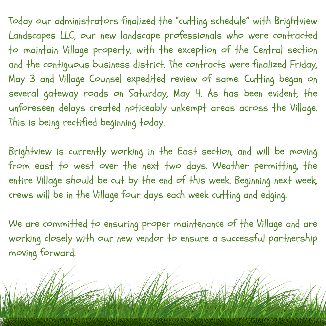 landscaping statement