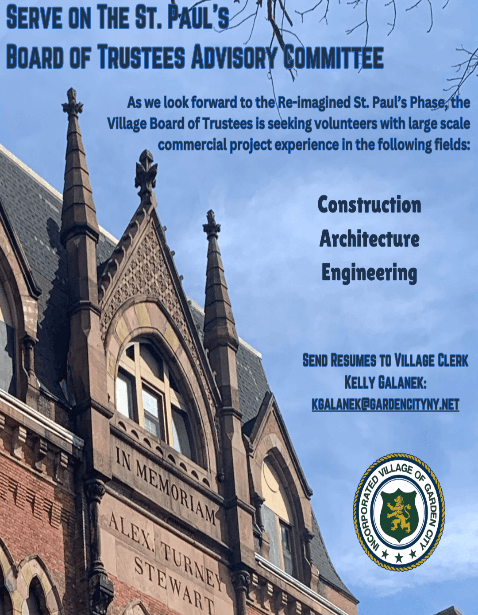 St Pauls Advisory Committee ad